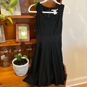 Black A line dress